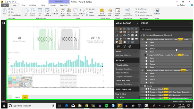 How to build a Problem Management Dashboard in PowerBI | Northcraft ...