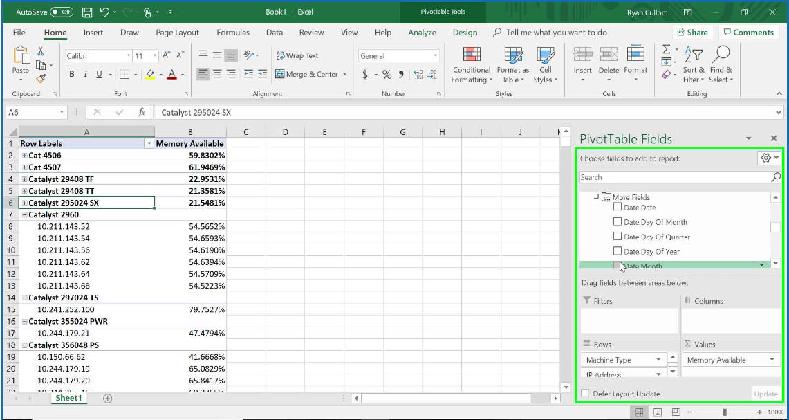 How to Perform a Historical Memory Utilization with Capacity Management ...